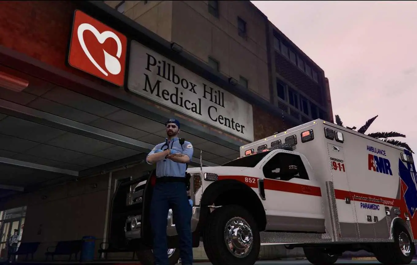 Living Legends Roleplay FiveM Pillbox Hill Medical Center EMS photo